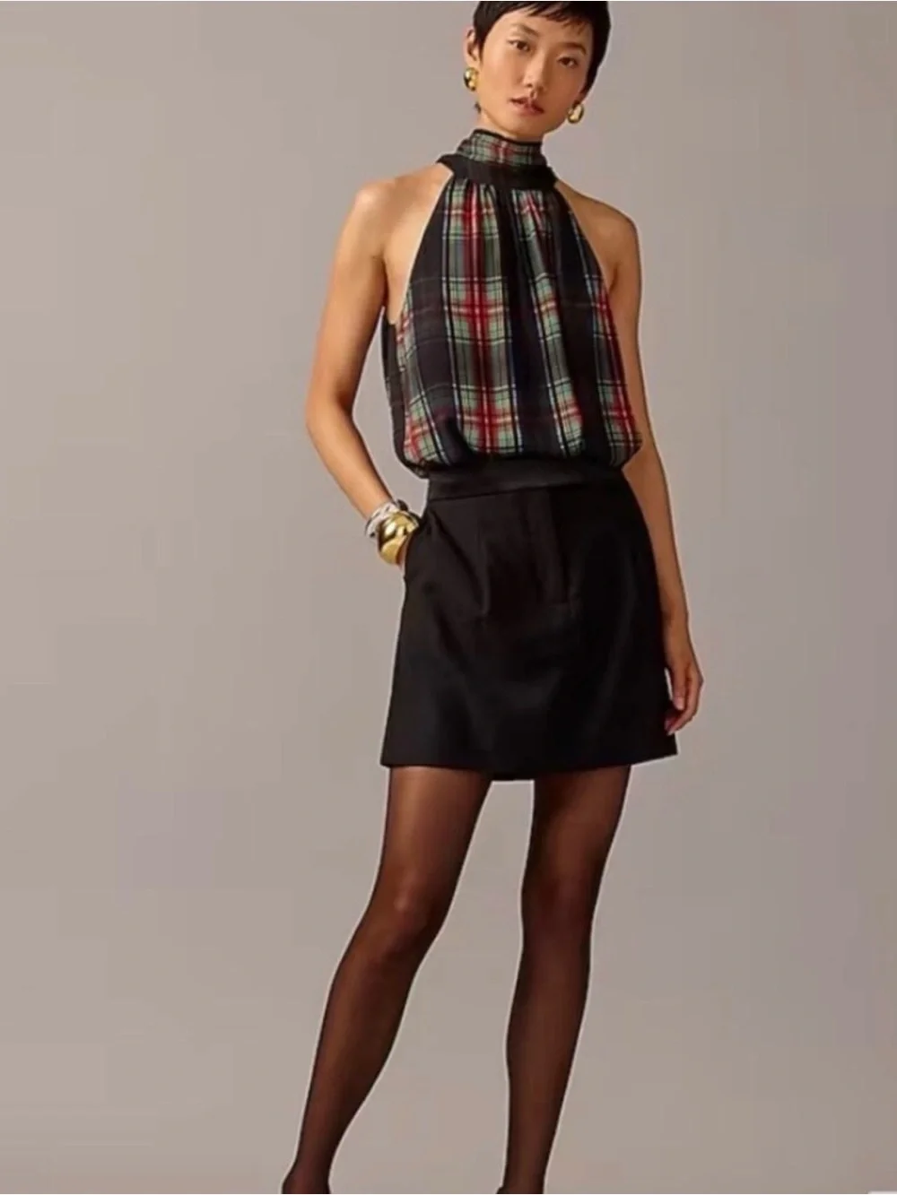 J. Crew festive effortlessly